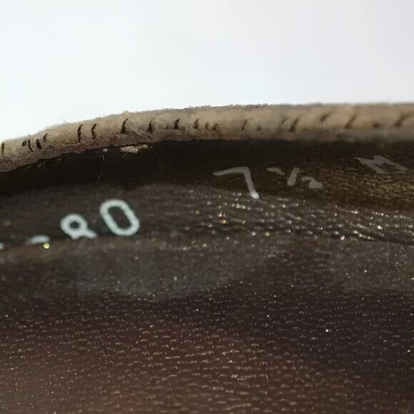 Stuart Weitzman Brown Camel Tan Pony Fur Leopard Cheetah Leather Heels Pumps 7.5 - Picture 11 of 11